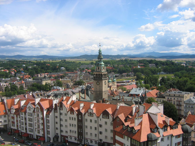 Panorama miasta Kłodzko