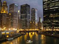 Chicago by night