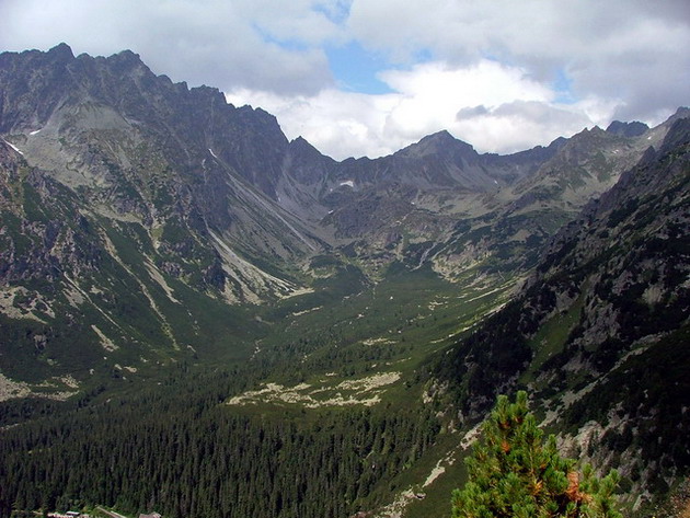 Widok na Mięguszowicką Doline