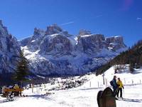 Zima w Dolomitach