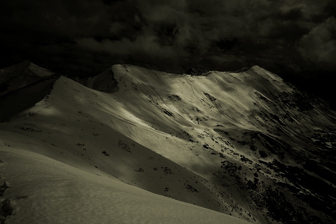 Tatry nocą...