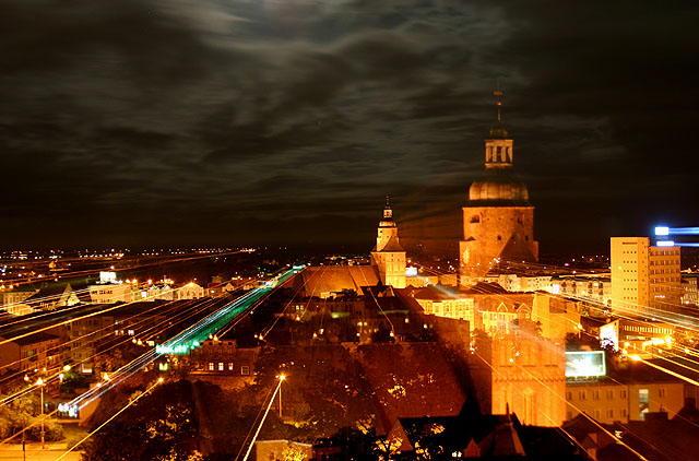 ...tak wygląda moje miasto nocą...