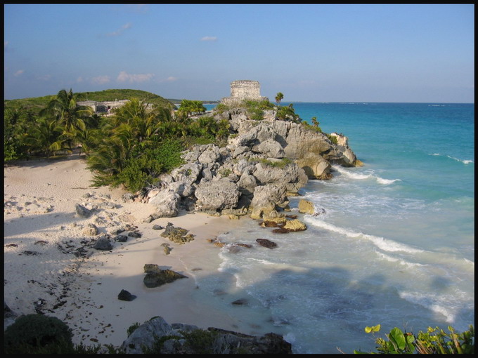 Miasto Tulum w Meksyku