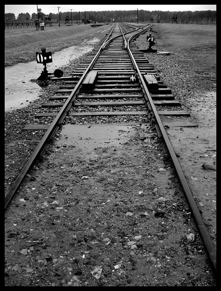 Tracks to death.