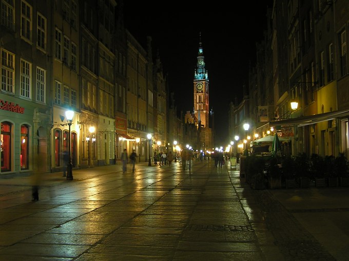 Gdańsk by night 1