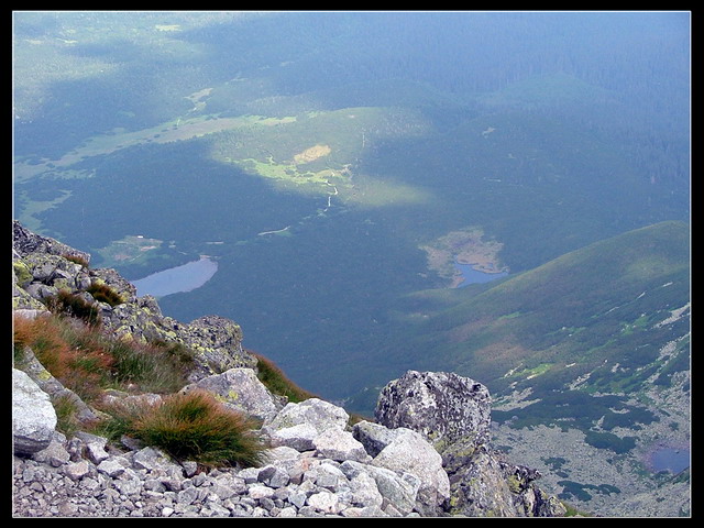 Widok z Jagnięcego Szczytu (2230 m.n.p.m)