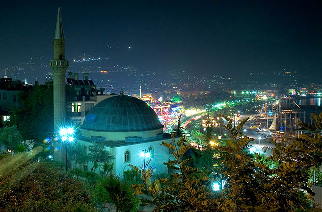 Alanya by night