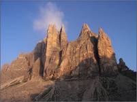 Tre Cime di Lavaredo - od strony południowej