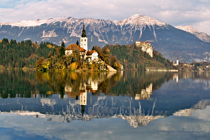 Bled jesienią