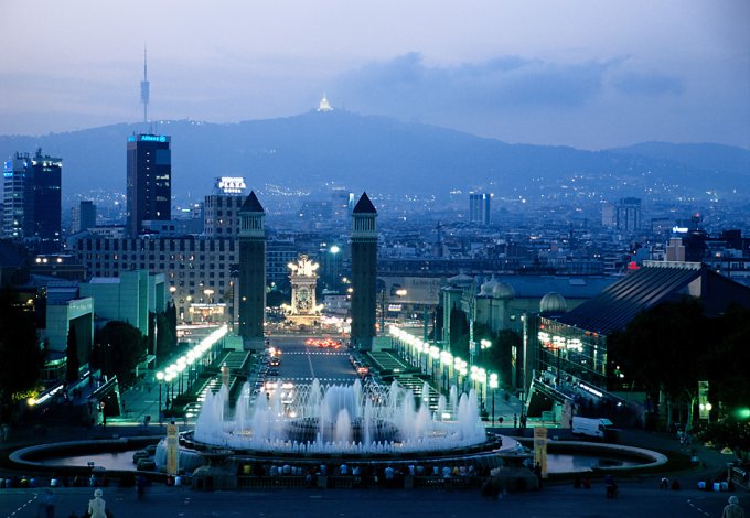 Barcelona Plac Hiszpański