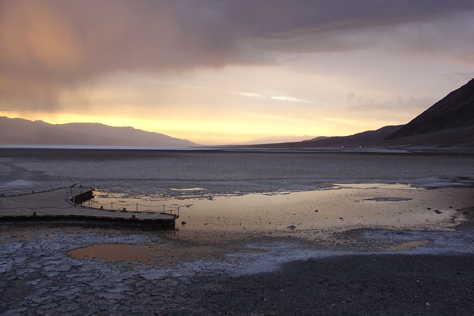 Burza w Death Valley