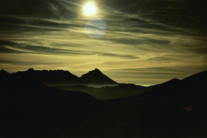 Tatry nocą