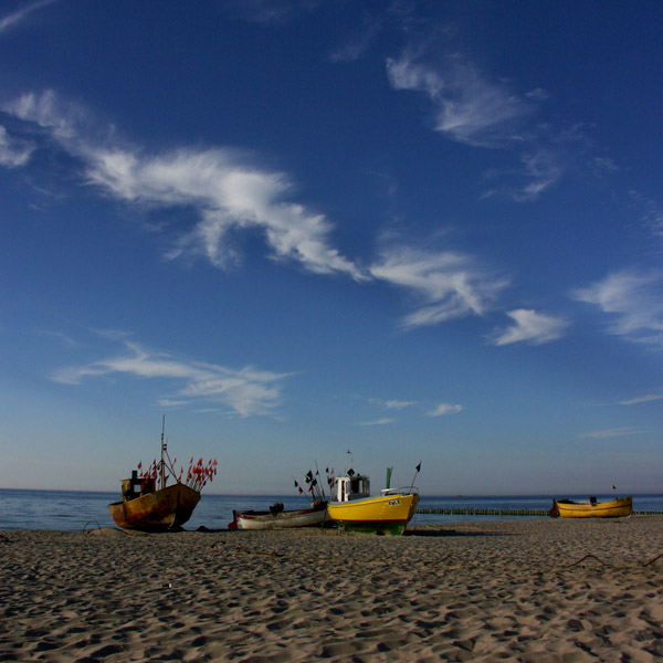 popołudniowa plaża