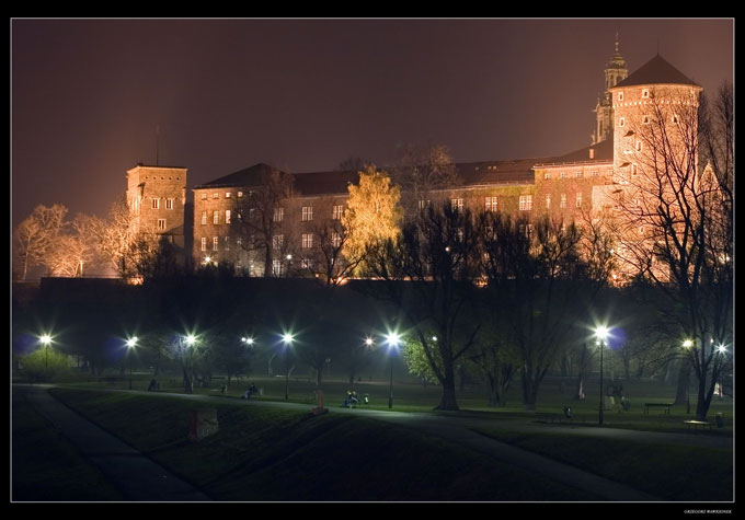 Wawel nocą