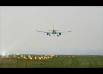 Airbus in the fog