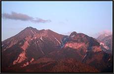 Tatry Bielskie o zachodzie