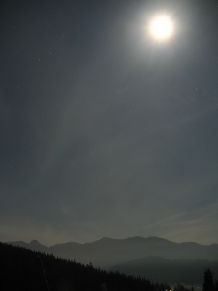 Tatry nocą