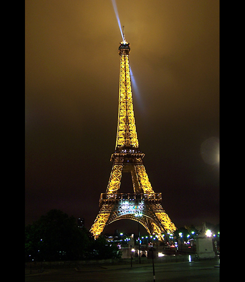 Eiffel Tower at Night