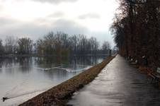 Wilanów - pierwszy śnieg