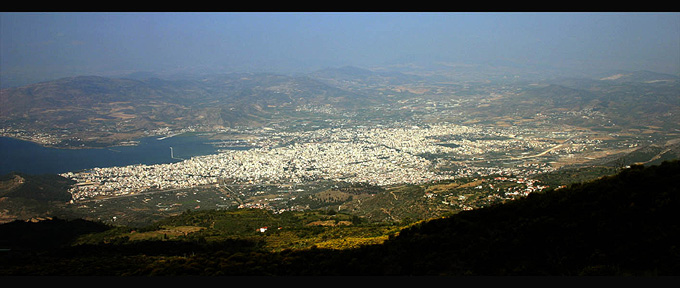 Panorama Volos - Grecja