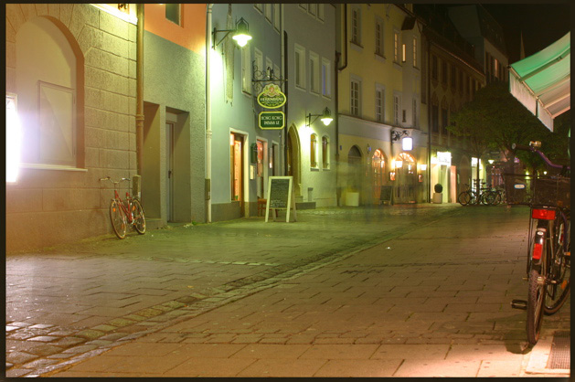 Street at night