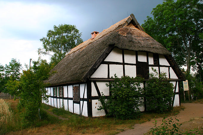 Kluki -skansen słowińskiej kultury