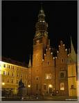 wrocławski rynek nocą