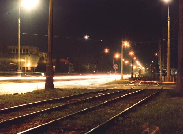 Częstochowa by night