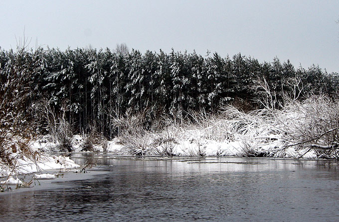 Zima nad rzeką