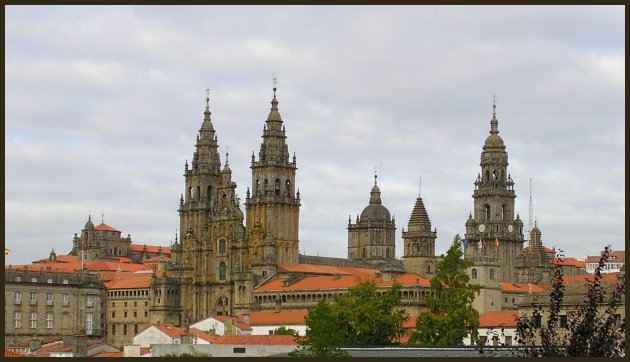 Pocztówka z Santiago de Compostela