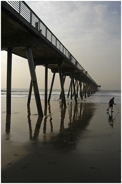 Hermosa Beach, CA - kolebka amerykanskiego surfingu