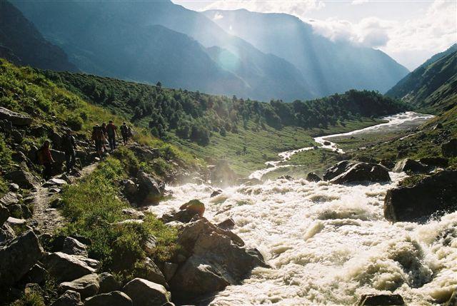 zejście z Elbrusa