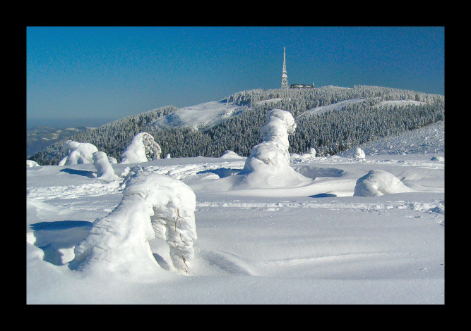 widok na Skrzyczne