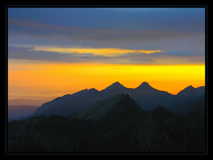 Tatry Bielskie o brzasku