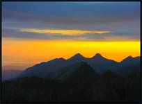 Tatry Bielskie o brzasku