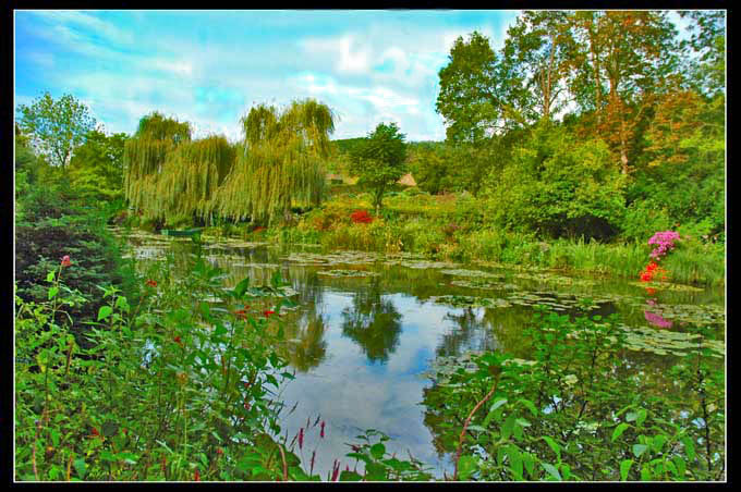 Zaciszny kącik Monet&#039a