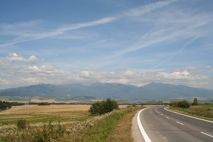 widok na Tatry