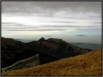 Giewont, w tle oczywiście Pilsko i Babia Góra