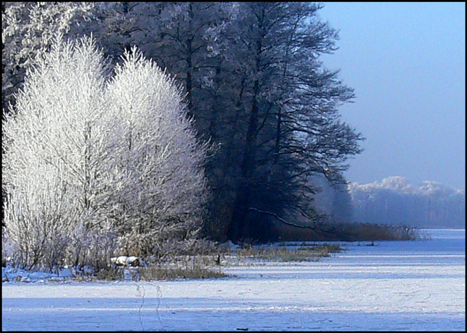 Malowane zimą.