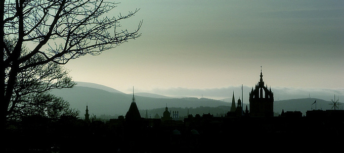 Edynburg, widok z Calton Hill