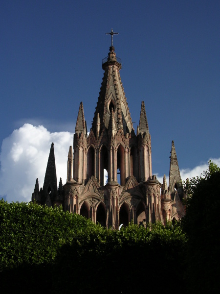 México, San Miguel de Allende - la iglesia