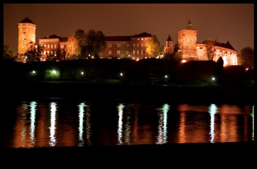 Wawel nocą