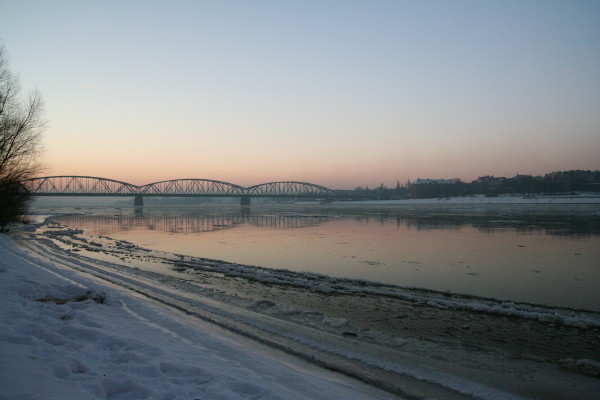 Toruń zimą