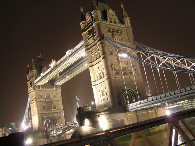 Tower Bridge by night