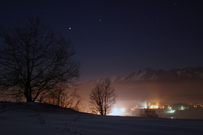 Bukowina by night