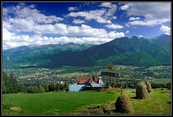 widok na Tatry