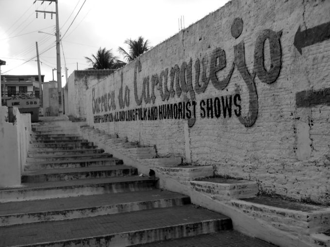 Rough stairs in Brazil