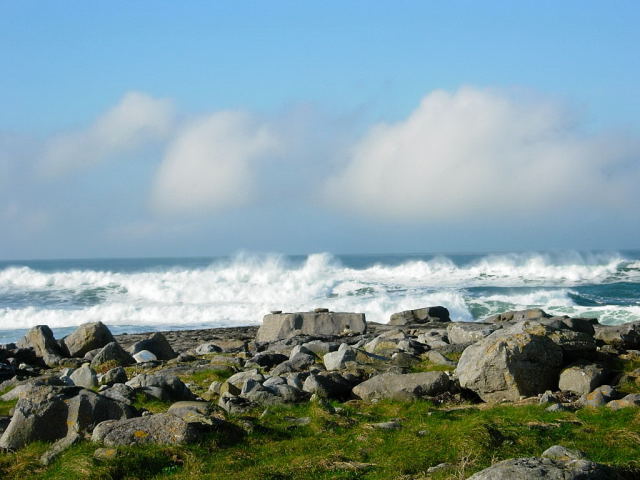 Okolice Doolin co. Clare Irlandia