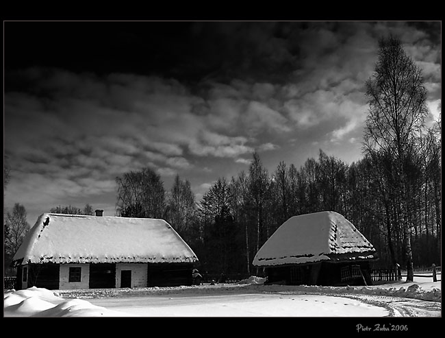 Skansen w Kolbuszowej zimą_2