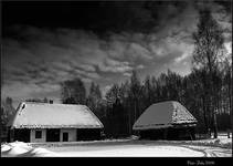 Skansen w Kolbuszowej zimą_2